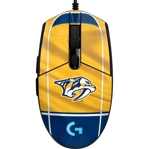 NHL Nashville Predators Jersey G203 Prodigy RGB Wired Gaming Mouse Skin